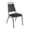 Regency Kahlo Round Table & Chair Sets, 48 W, 48 L, 29 H, Wood, Metal, Vinyl Top, Cherry TPL48RNDCHCM29BK - alternate 4